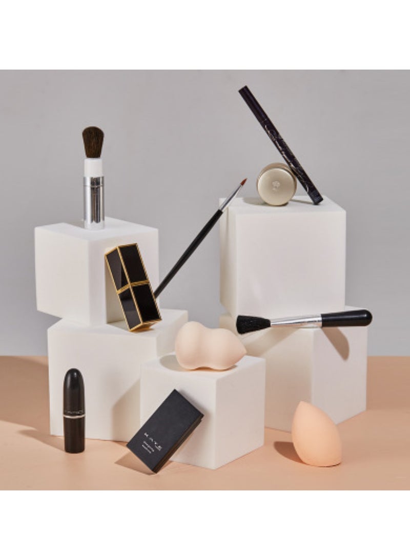 Hard Foam Shapes Makeup Tools Studio Shooting Props Geometric Cube Cosmetics for Lipstick Craft Photography Background-8pcs  - Image 4