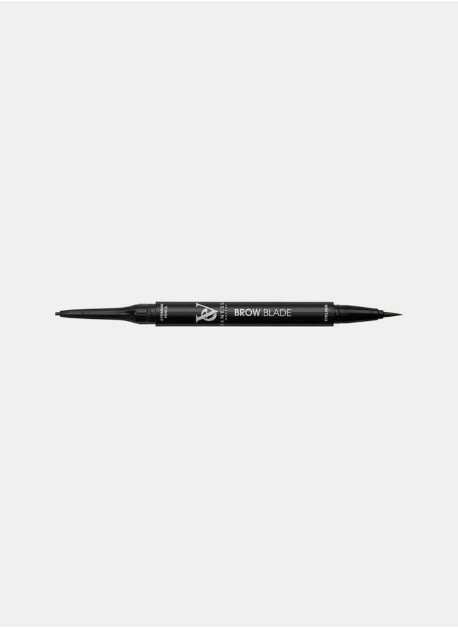 VANESSA MAKEUP - Brow Blade Ink Stain & Waterproof Pencil, Blackout Chocolate 02 - Image 1