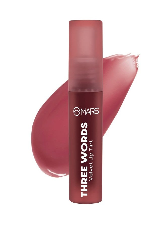 MARS Love Track Velvet Lip Tint (2.8ml) (THREE HEART) | Velvet Matte Finish | Non-Sticky & Lightweight | Highly Pigmented | Comfortable Wear | 6 Flattering Shades - Image 1
