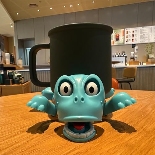 JOD®Turtle Cup Holder,Turtle Coaster with Funny Expression, Cup Holder with Liftable Limbs & Expressive Face for Turtles,Tortoise Lover Gag Gifts Home Decor(Blue) - Image 4