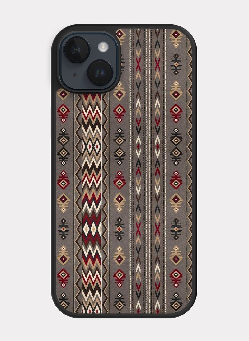 بكسلات كفر ايفون 14 بلس نمط شمالي رمادي - Image 1