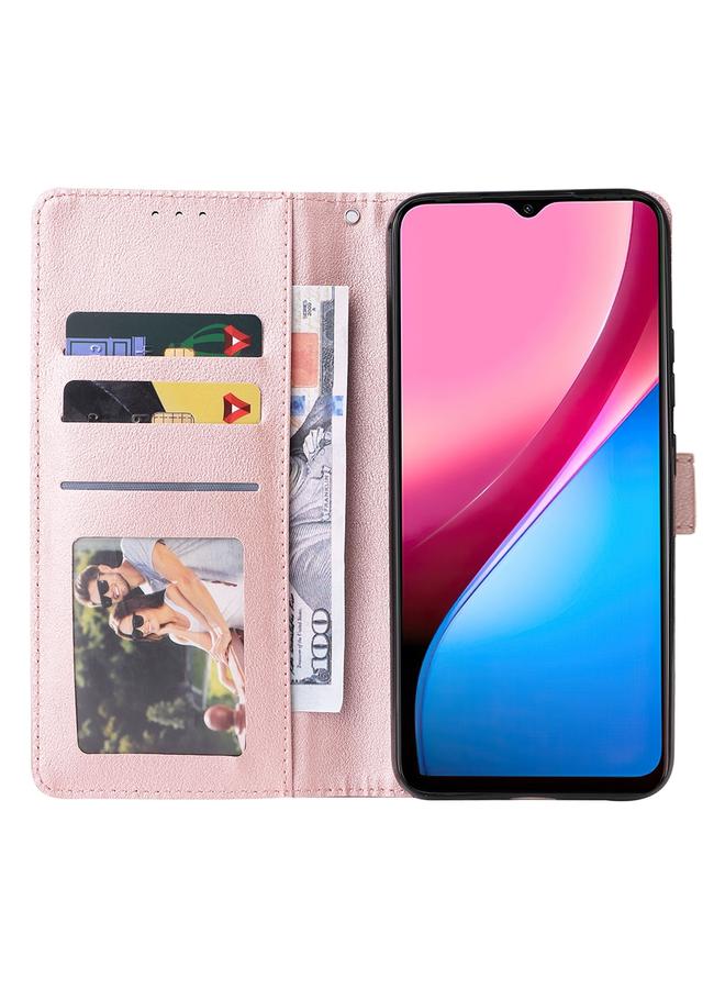 S-TOP Case For Infinix Hot 10i Multifunctional Horizontal Flip Leather Case with Three Card Slot - Image 4