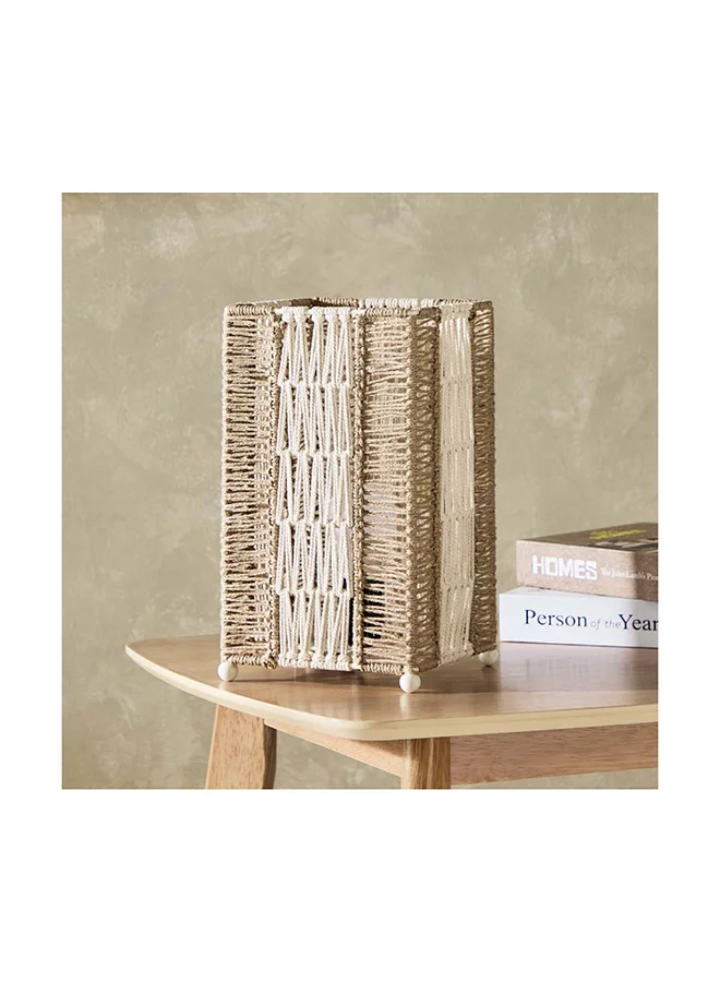 Kengston Macrame Uplighter 17 x 30 x 17 cm