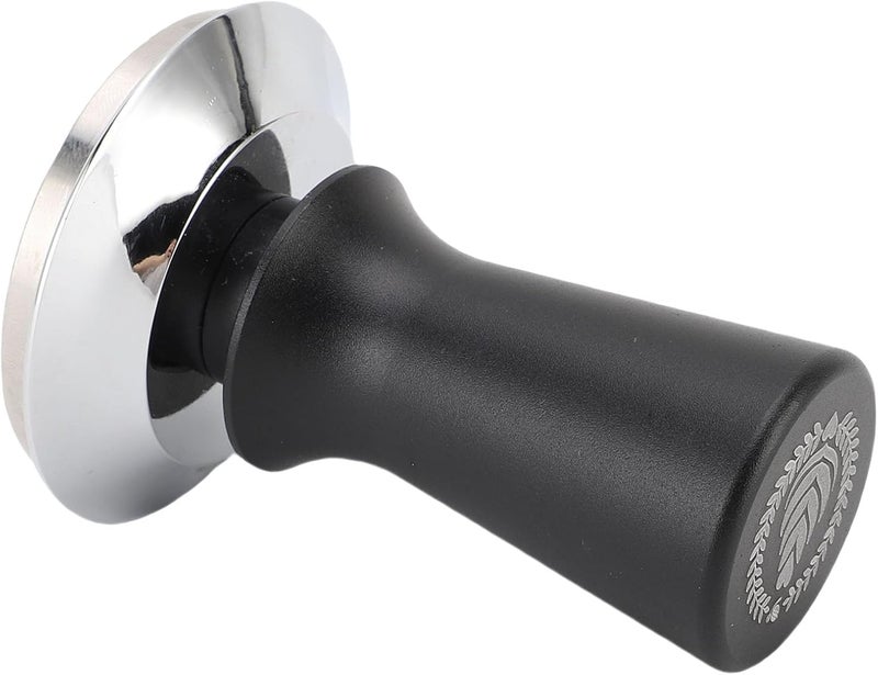 RIZGHWOY 58mm Coffee Tamper, 304 Stainless Steel, Automatic Calibrated Hand Press Tool for Cafe Home, Uniform Pressure, Black, 88x58mm - Image 3