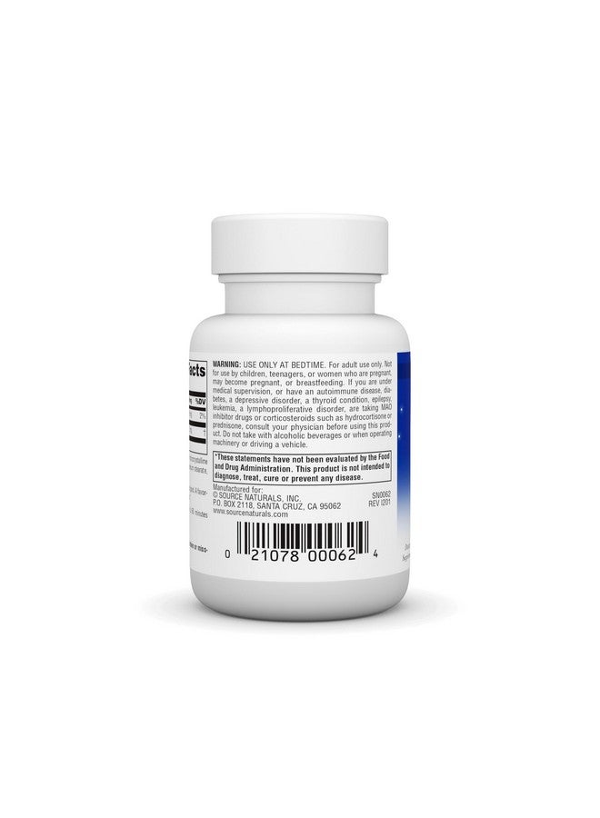 Source Naturals سورس ناتشورالز ميلاتونين، يساعد في تعزيز النوم*، 2 ملغ - 60 قرص مطول الإطلاق - Image 3