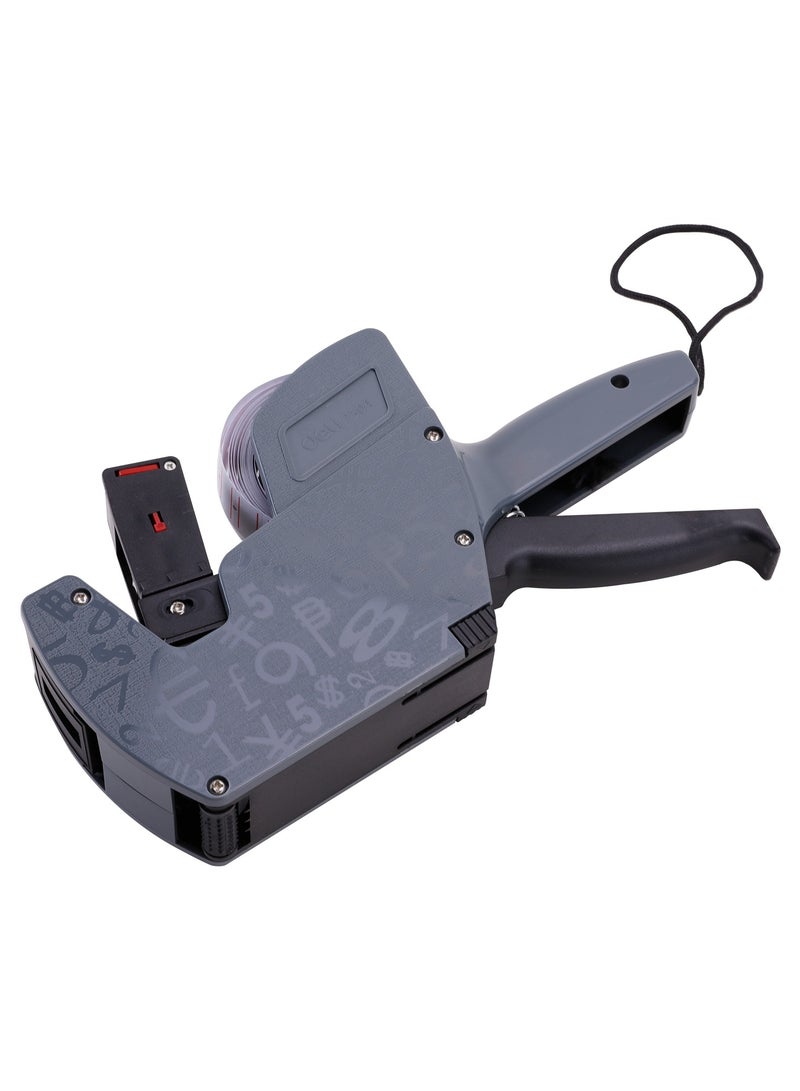 ديلي أداة وضع بطاقات الأسعار E7504 بـ8 خانات – رمادي – مثالية لتصنيف المستلزمات المكتبية - Image 4