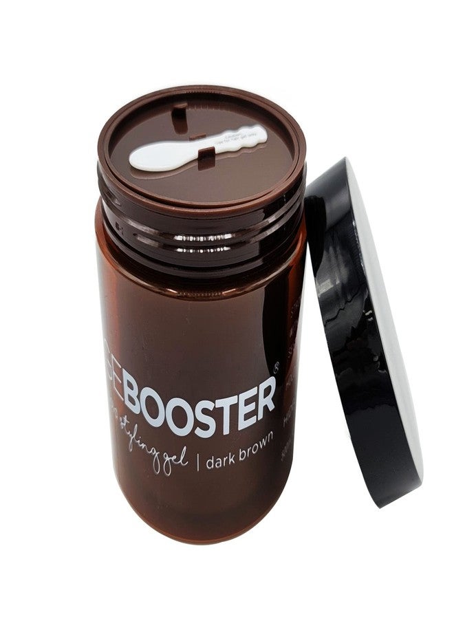EDGEBOOSTER Style Factor Edge Booster HIDEOUT Styling Gel 16.9 Oz | Darkens Gray Hair with Strong Hold and High Shine (Dark Brown), 1.06 Pound (Pack of 1) - Image 3