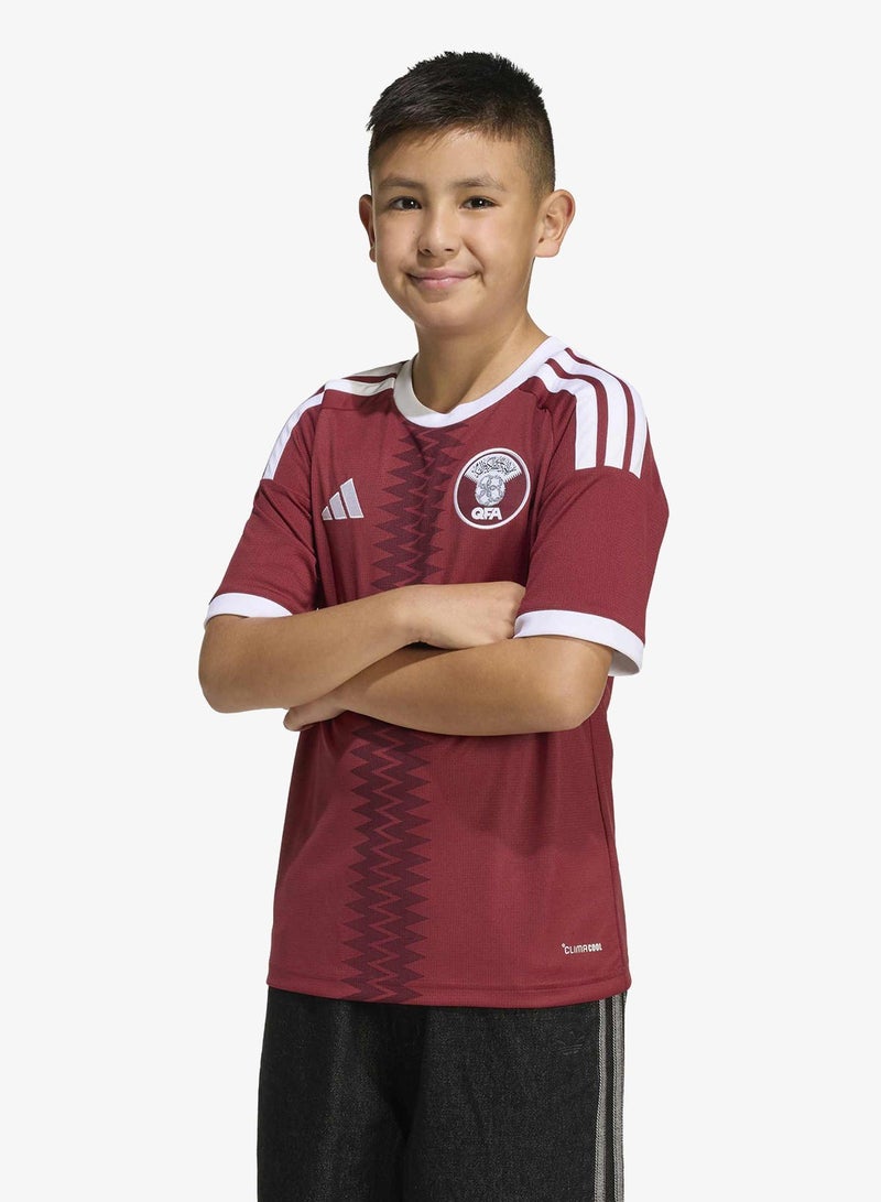 اديداس قميص شباب قطر  الأساسي - Image 1