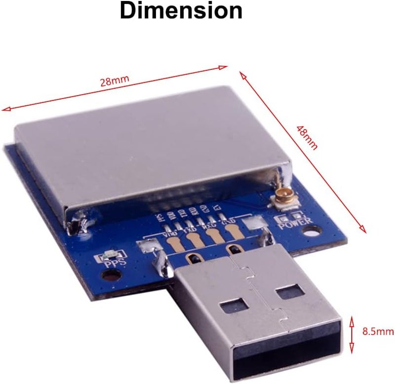 Stemedu USB GPS Module GLONASS Beidou GPS Dongle Built-in Ceramic Antenna, Better Than VK-162 VK-172 - Image 4
