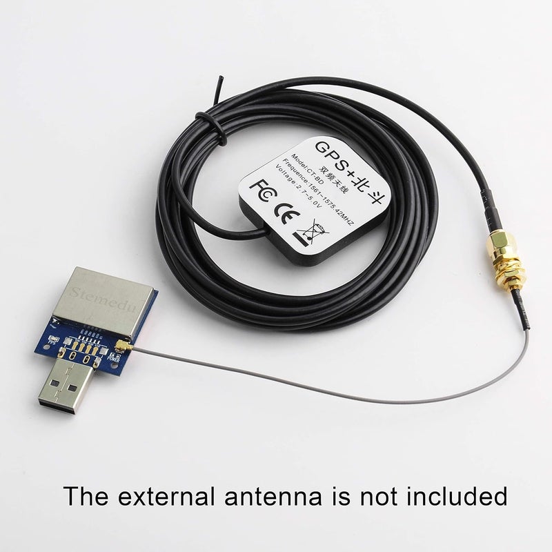 Stemedu USB GPS Module GLONASS Beidou GPS Dongle Built-in Ceramic Antenna, Better Than VK-162 VK-172 - Image 5