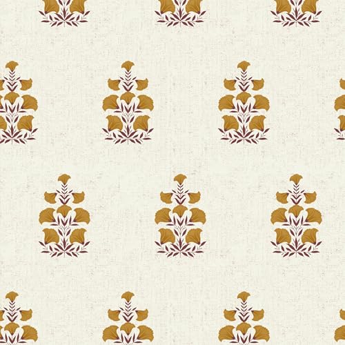 Home Ecstasy 100% Cotton King Bedsheet with 2 Pillow Covers - (Size 87 x 108 inches, 140 TC, Colour - Mustard: Granola Mustard) - Image 5