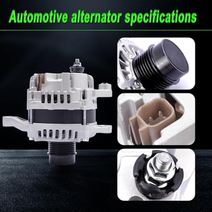 SHICHU Alternator Compatible with 2009-2020 Journey 2.4L L4, Alternator Replacement 11440 4801490AA 4801490AC A2TX0281 - Image 5