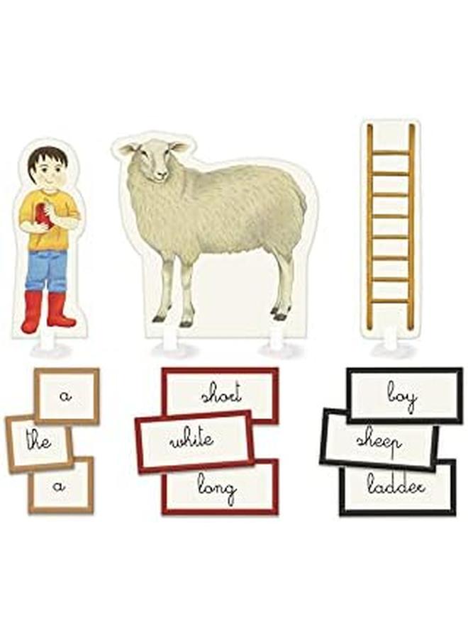 Clementoni Montessori The Farm Set To Learn Words For Age 3 Years Plus Years Old - Image 4