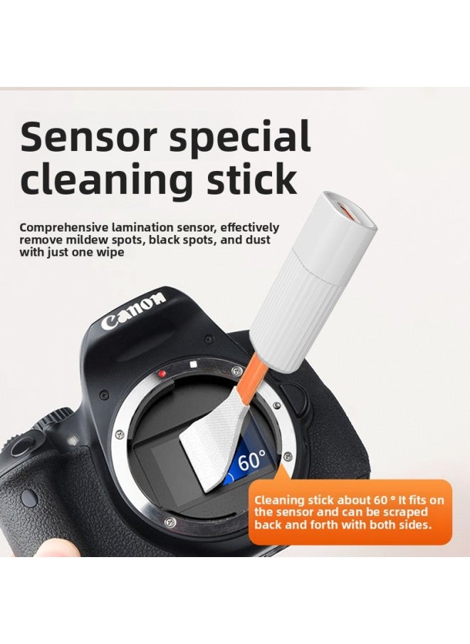 Generic - Founder Q5 Keyboard Cleaning Tool Special Brush Mechanical Keyboard Key Puller Headset Camera Scrubbing Dust Removal Brush-Color:Fangzheng 9-in-1 Cleaning Set Q2 Orange - Image 1