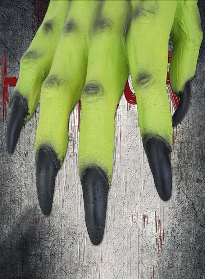 AICKER Monster Hand Gloves for Adults Stretch Gloves Zombie Gloves for Teens Dress Cosplay Christmas Halloween Gifts - Image 5