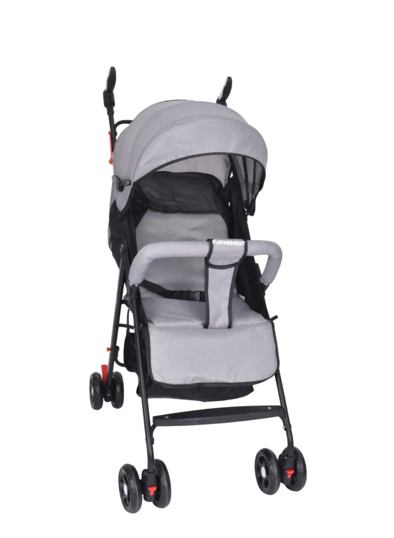 لحظة مرح عربة اطفال للسفر خفيفة الوزن مزودة بمظلة قابلة للطي - Image 1