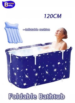 Portable Bathtub, Foldable Bathtub for Adults, Separate Family Bathroom SPA Therapy Tub for Shower Stall, Soaking Hot SPA and Ice Bath Tub 120CM - pzsku/Z543868D910835AD6FDE7Z/45/_/1740974649/1cc762d1-8324-44c0-b8b3-bfb313369bc7