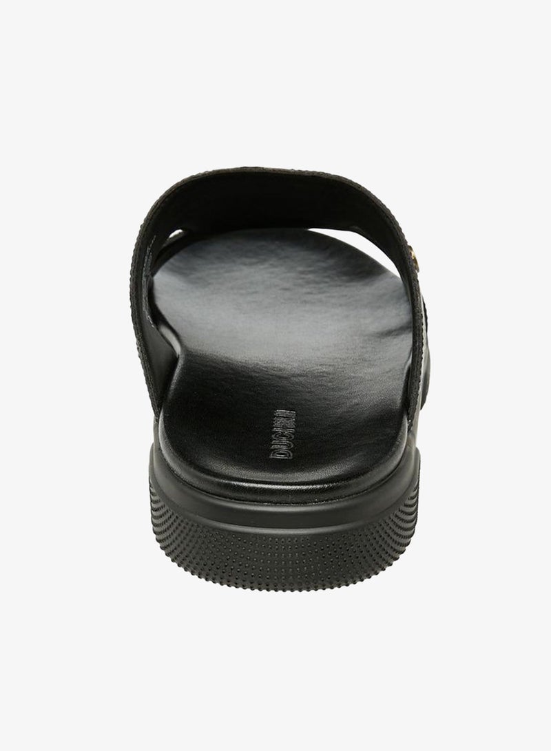 DUCHINI Men Leather Comfort Sandals - Image 5