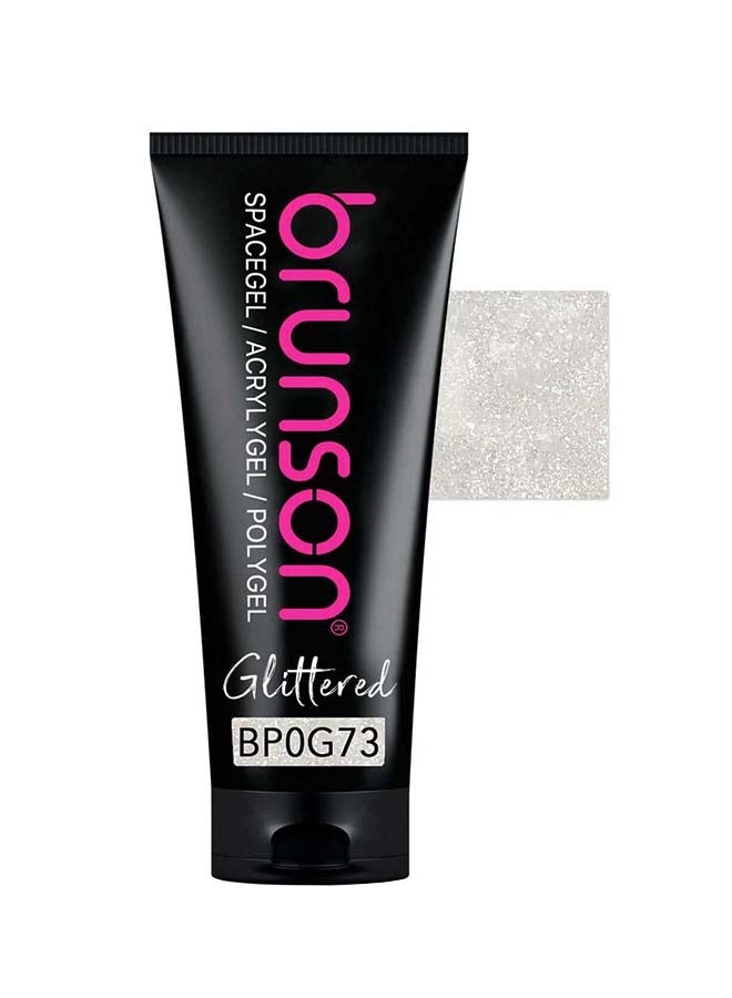 brunson Polygel 60g offers salon-quality nails in 1 Sec, Poly nail gel with shimmer long-lasting acrylic nails. Soak off with UV/LED hard gel for nail extension, builder gel for fake nails, manicure nail art