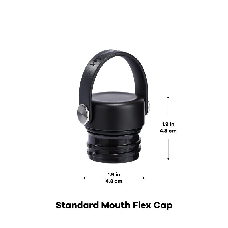 Hydro Flask Standard Mouth Flex Cap Black - Image 3