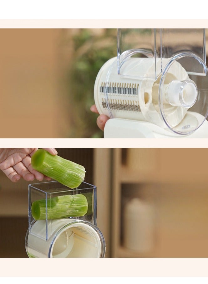 Electric Handheld Food Processor Household Multifunctional Drum Vegetable Cutting Tool  - Image 4