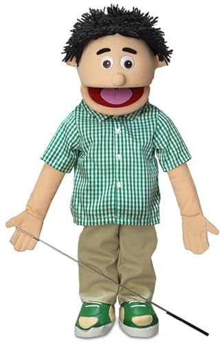 Silly Puppets 25 Kenny Peach Boy Full Body Ventriloquist Style Puppet - Image 1