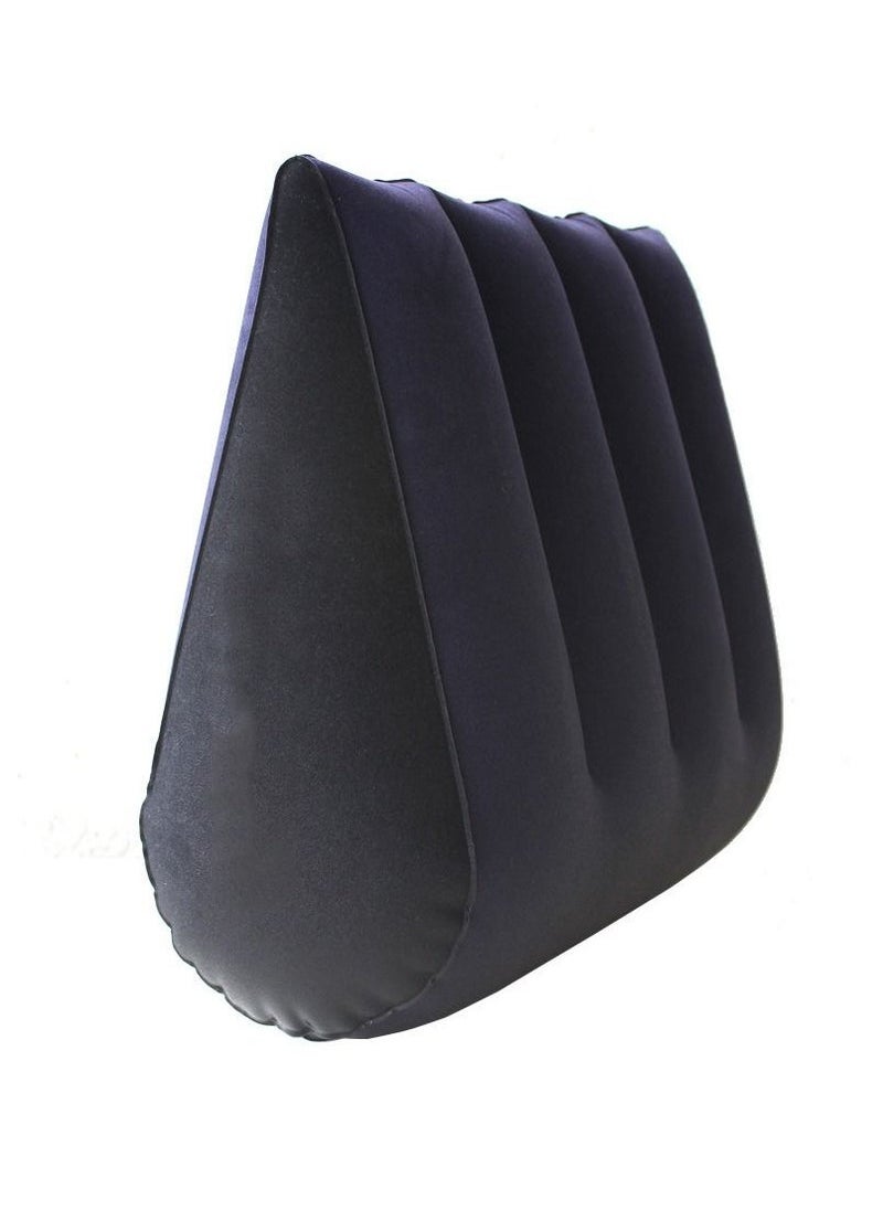 Captaintech - Inflatable Throw Synthetic Positions Pillow， For Back, Leg Elevation & Knee Support. Bed Wedge Pillow - Image 1