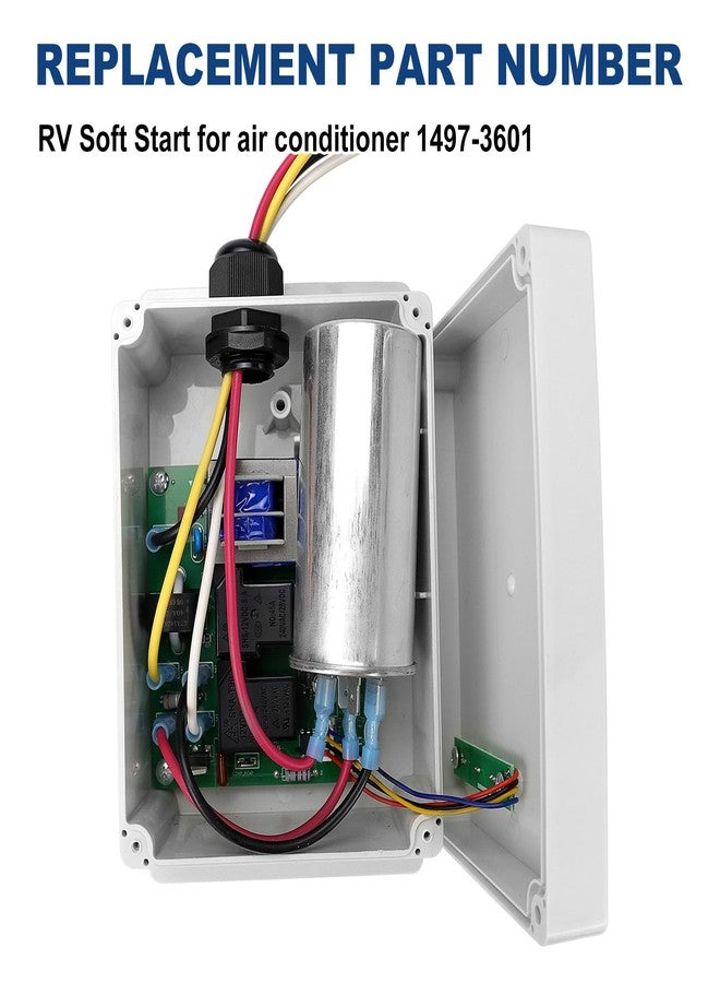 FEXON 1497-3601 AC-Capacitor Soft-Start Control Kit - Reduce The Starting Current of The Compressor Compatible with Coleman-Mach 50XX/ 452XX/ 470XX/ 472XX/ 480XX/ 482XX-Series - Image 3