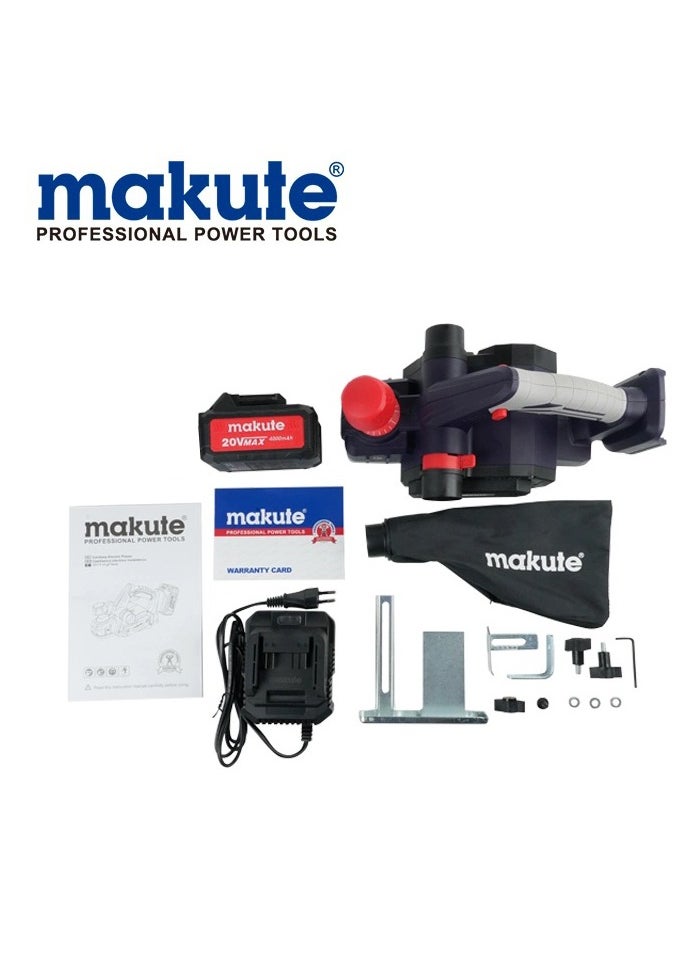 makute Wood Planer Battery 4A Charger, Speed ​​16000 RPM, ISO9001 Quality Certificate  - Image 3