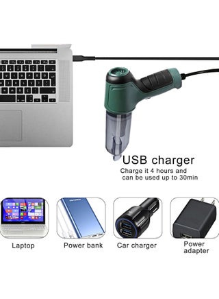 Cordless Handheld Vacuum Cleaner,9000Pa Strong Suction Car Vacuum Cleaner with 20-30Mins Long Runtime Rechargeable Lightweight Hand Vacuum for Car, Home, Office, Pet Hair - view 2