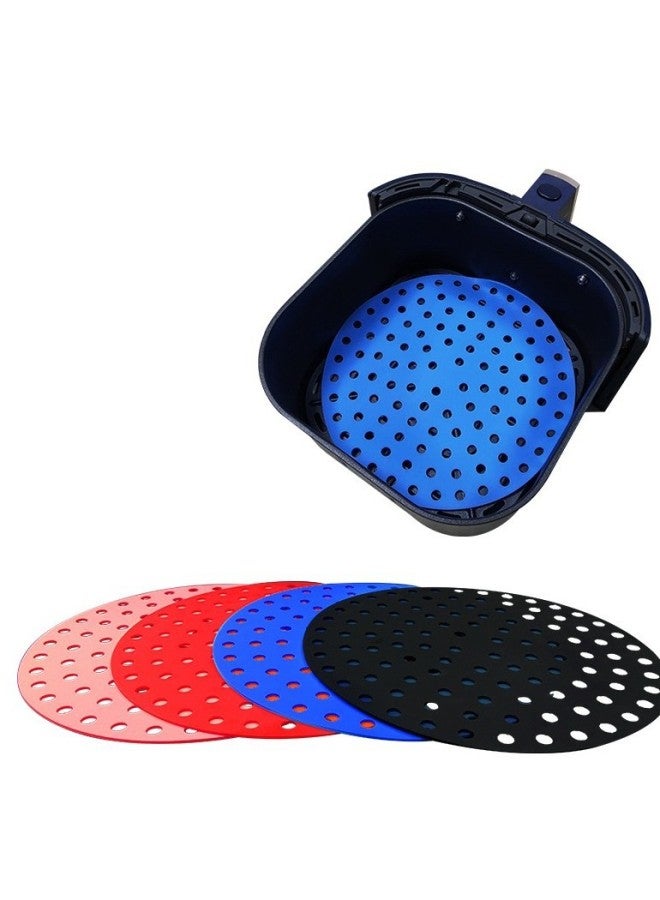 Factory Wholesale Silicone Air Fryer Basket Food Grade High Temperature Resistant Reusable Air Fryer Basket Tray 