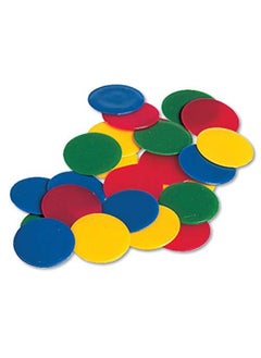 hand2mind hand2mind Plastic Solid Bingo Chips, Chips for Games, Counting Manipulatvies, Game Chips, Math Counters for Kids, Counting Chips, Math Manipulatives, Math Bingo, Counters for Kids Math (Set of 200)  - Image 1