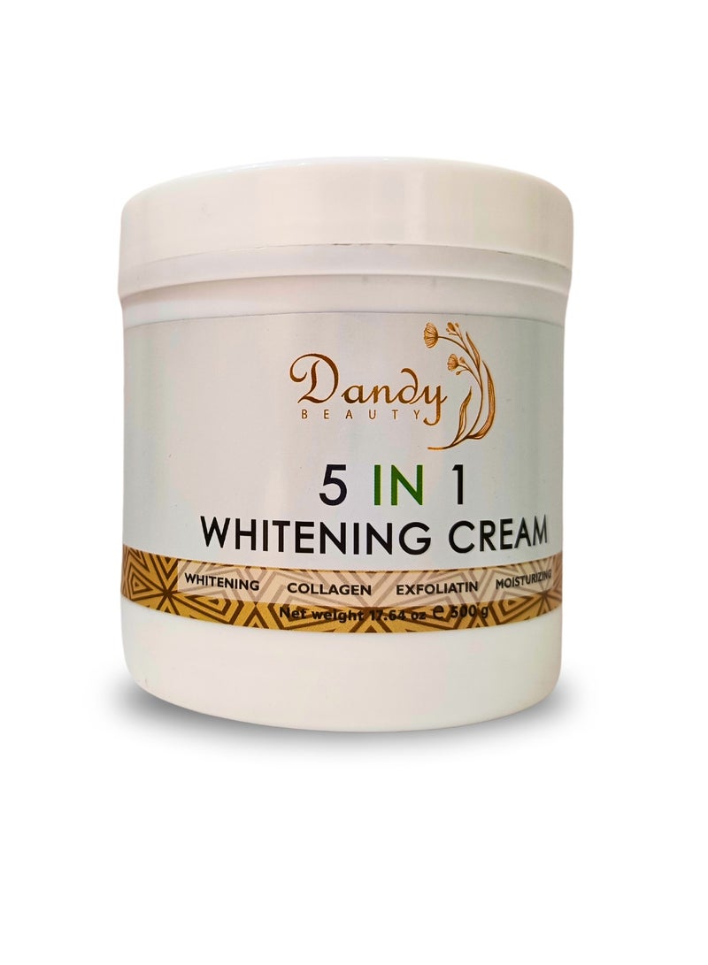 Dandy Beauty Whitening Cream 5 in 1 500g