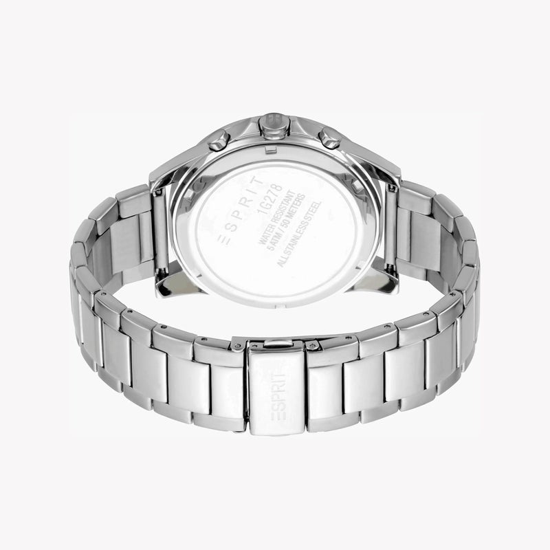 ESPRIT Men's Silver Stainless Steel Watch,Silver Dial |ES1G278M0055 - Image 3