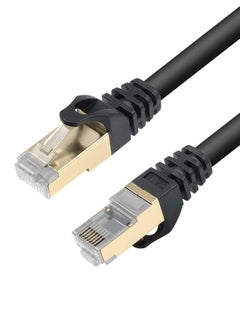 XICEN LAN Cable CAT8 10M Black  - Image 1