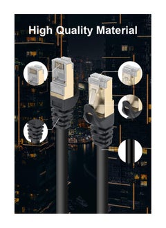 XICEN LAN Cable CAT8 10M Black  - Image 5