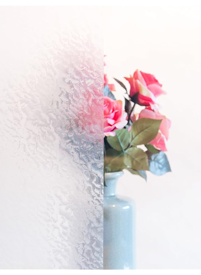 دي-سي-فكس غشاء نافذة لاصق ذاتي للثلج مقاس 17.7 بوصة × 78.7 بوصة 2 متر مقاوم للأشعة فوق البنفسجية - Image 5