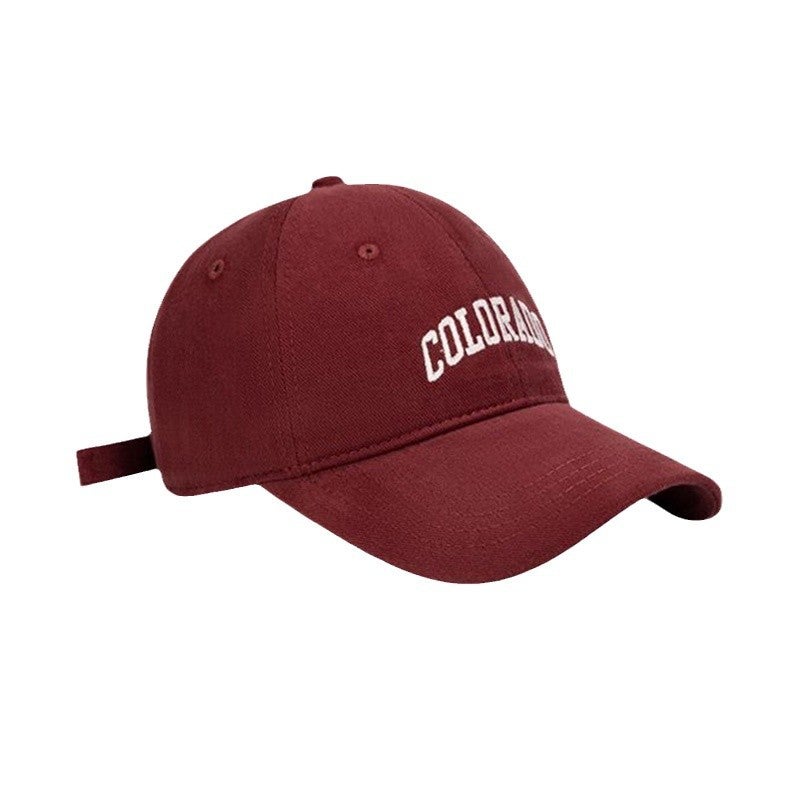 2026 Oversized Embroidered Baseball Cap with Letter, Sun Visor, Unisex Sun Hat - Image 4