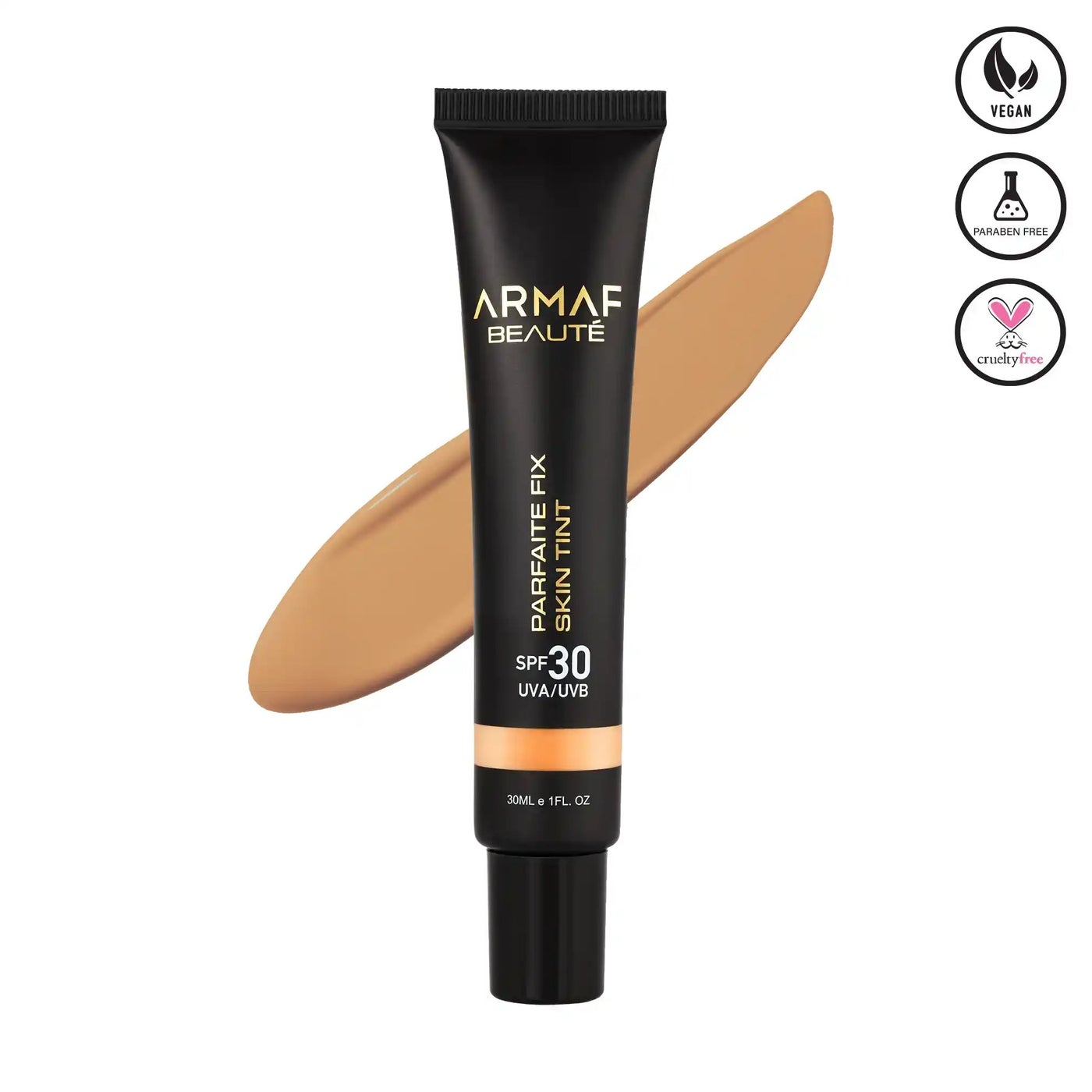 Armaf Beaute Parfaite Fix Skin Tint SPF 30 30ml, UVA/UVB Protection, Fair Colour, Semi Matte Finish, Tinted Moisturizer, Natural Coverage, Lightweight & Breathable Formula, All Skin Types