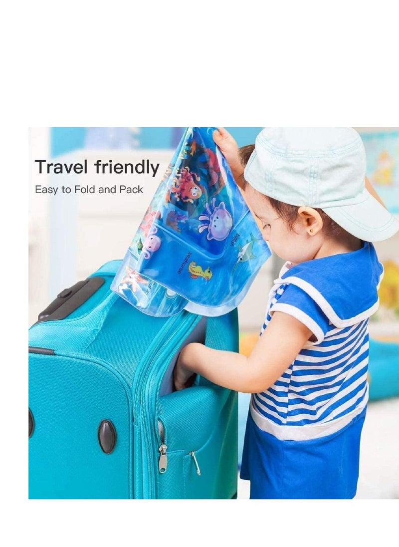 Generic Kid Inflatable Tummy Time Water Play Mat Toys for Infants Toddlers Perfect Sensory 3 6 9 Months Newborn Baby Girls Boys Early Development Activity Centers  - Image 5