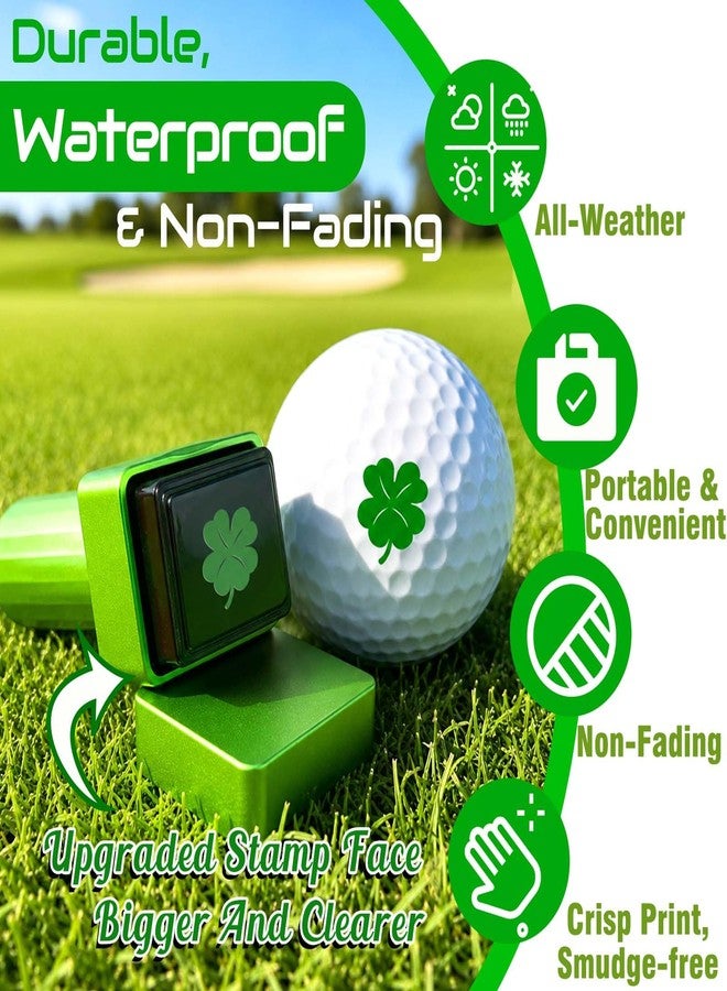 ONFAON Golf Ball Stamp, Lucky Golf Ball Marker Stamp with Quick-Dry Waterproof Ink, Easy Golf Ball Identification Marker for Golfers, Golf Accessories Gifts for Men Women - Image 4