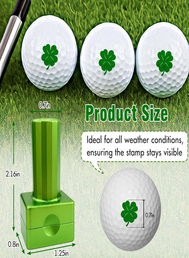 ONFAON Golf Ball Stamp, Lucky Golf Ball Marker Stamp with Quick-Dry Waterproof Ink, Easy Golf Ball Identification Marker for Golfers, Golf Accessories Gifts for Men Women - Image 3