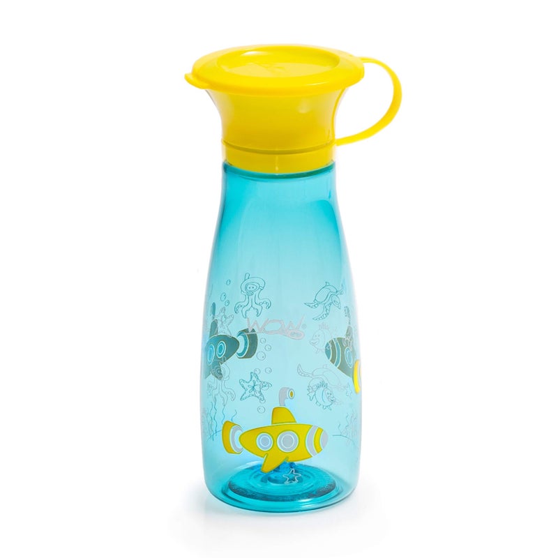 WOW GEAR WOW CUP MINI 360 Sippy Cup, 12 oz / 350 ml (Aruba Blue) - Image 3
