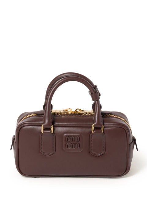 MIU Arcadie leather bag