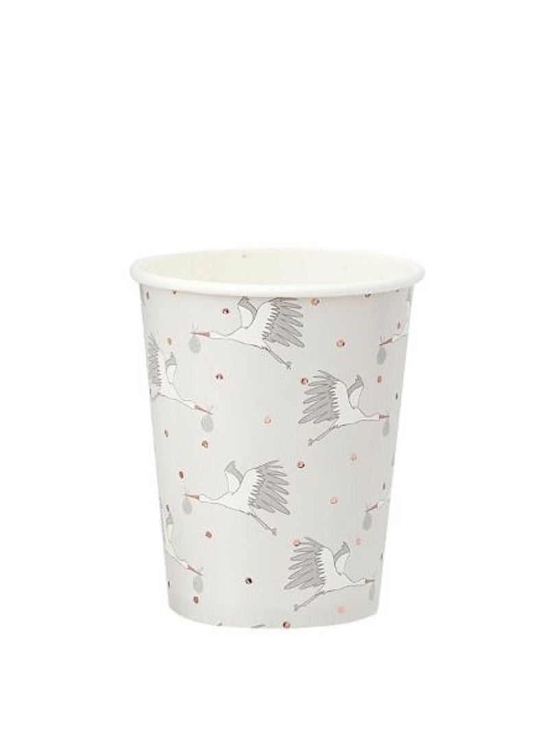 Hootyballoo Hello Little One Paper Cups 8Oz. 