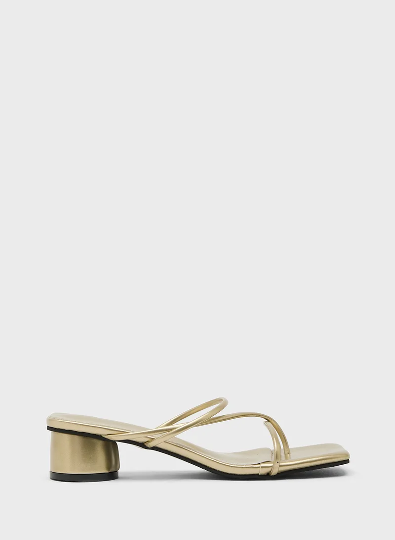ELLA Low Heeled Sandal