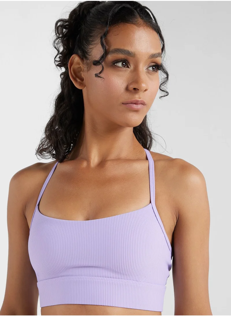 FRWD Contrast Cutout Detail Sports Bra