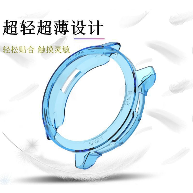 غطاء واقي لساعات Xiaomi Color2 الذكية ساعة Xiaomi Watch S1 Active نصف حزمة غطاء TPU - Image 4