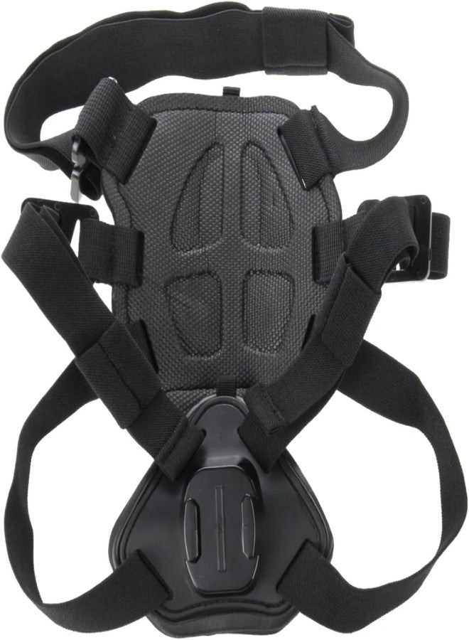 SHOPEE Dog Harness for Go-pro, with 2 Mouting Base,Soft Adjustable for Small Medium and Large Dogs for Go-pro 13 12 11 10 9 8 7 6 5 4 3, for DJI Osmo Pocket Camera and Insta360 - Image 4