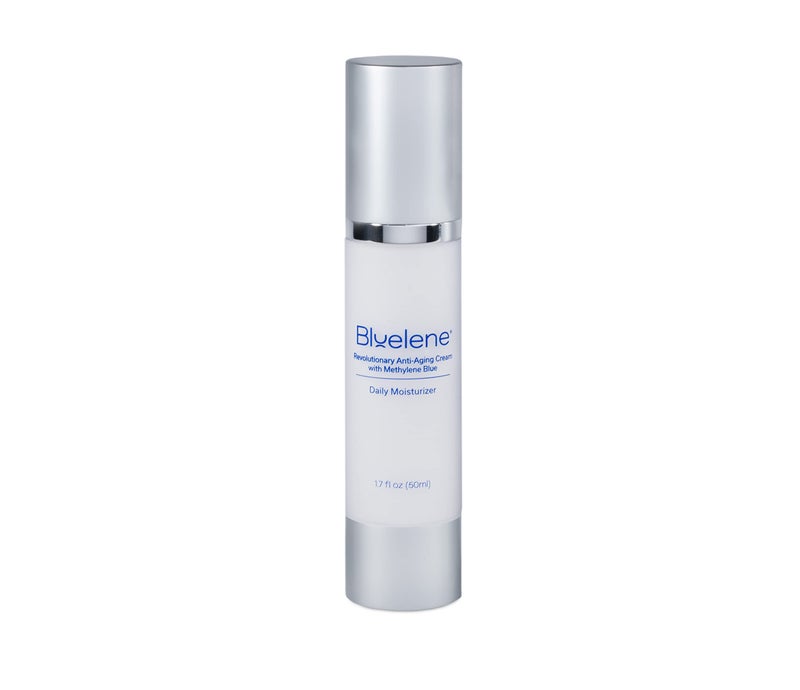 Bluelene Anti Aging Daily Moisturizer, Revolutionary Anti Wrinkle Face Cream with Methylene Blue (50ml) (1.7 Fl Oz). Suitable for Sensitive Skin. - Image 1